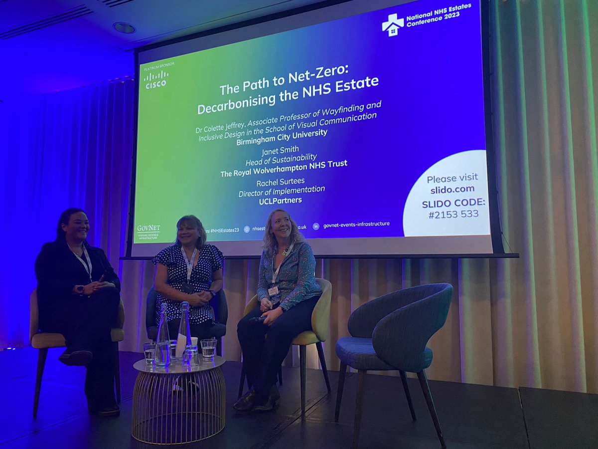 NHS Estates Conference 2023 tweet media