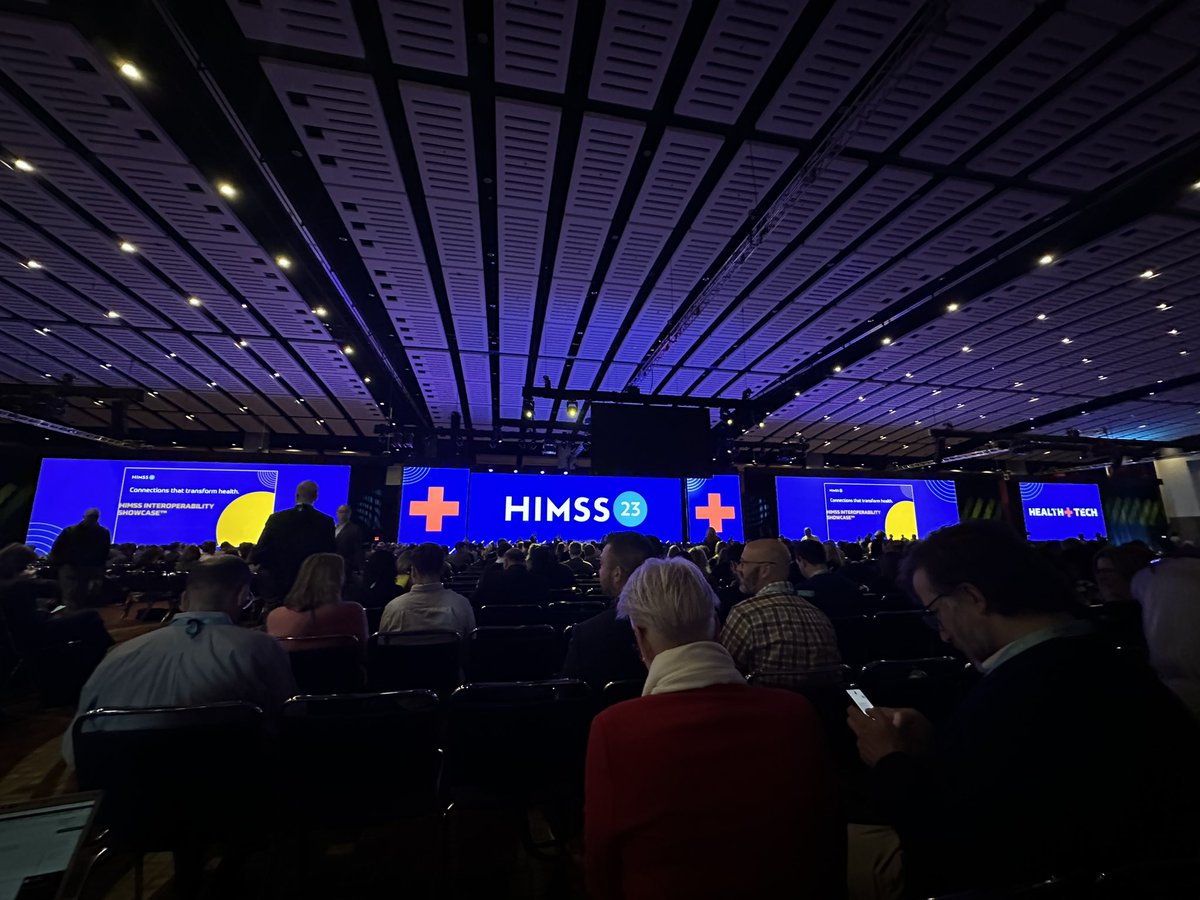 drewjs247's tweet photo. Ready for day two at #HIMSS23 starting with keynote speaker with the topic ‘Accelerated Opportunities for Care Delivery Alternatives’. Going to be a busy day! #healthcare #patientfocused #digital https://t.co/qE0AUmMmg6