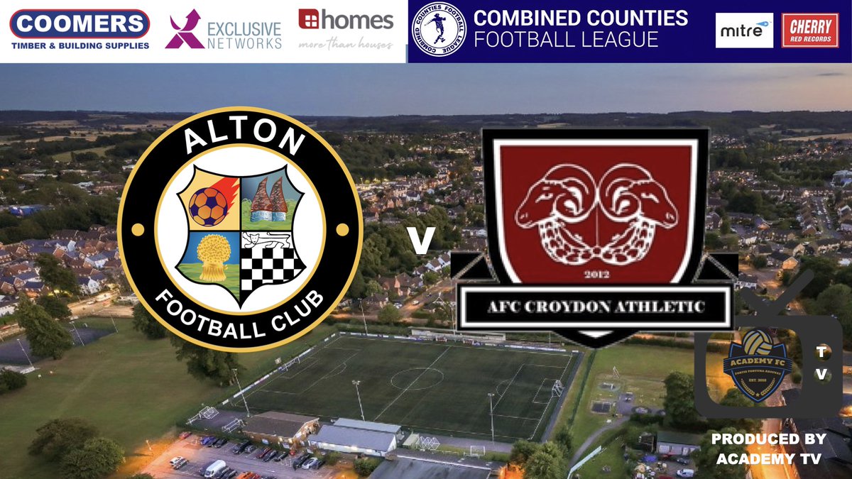 AcademyTVS's tweet photo. ⚽️⚽️Check out the highlights🎦🎦 @alton_fc 2-0 @AFCCroydonAth in the @ComCoFL ➡️https://t.co/xDbGWeSaIa subscribe to AcademyTV for daily highlights @solentsport @CroydonGuardian @altonnewsgu34 #NRLS #nonleaguefootball #NonLeague #hampshirefootballnews https://t.co/3Nk0EplloW