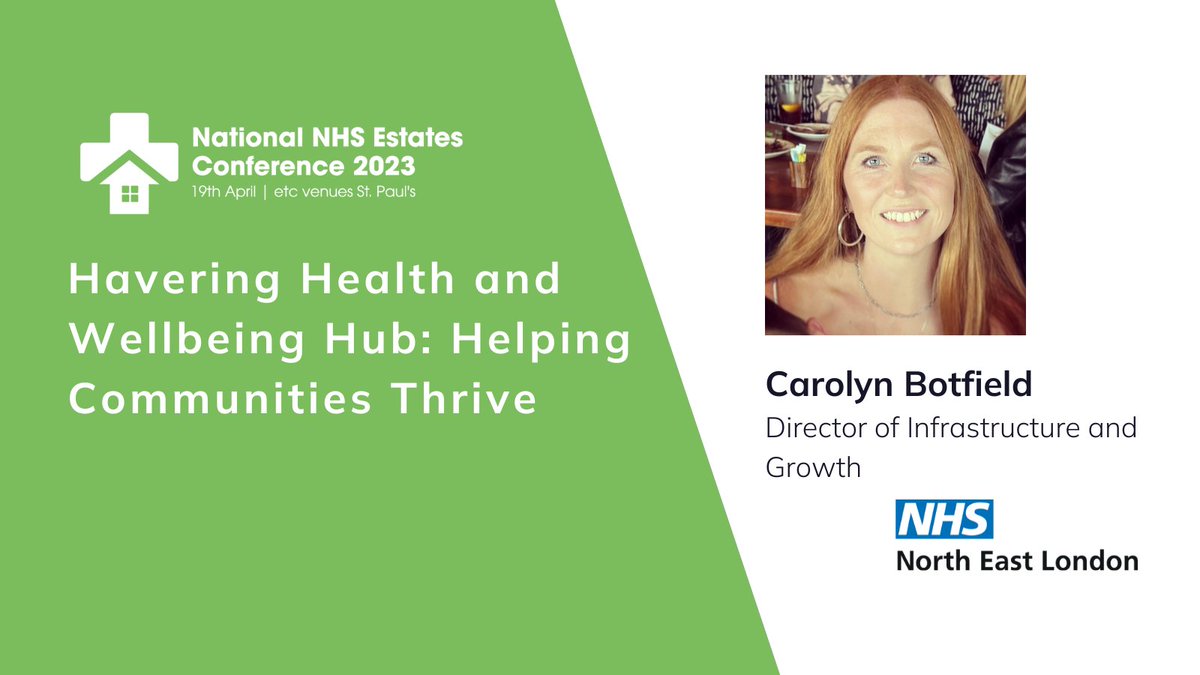 NHS Estates Conference 2023 tweet media