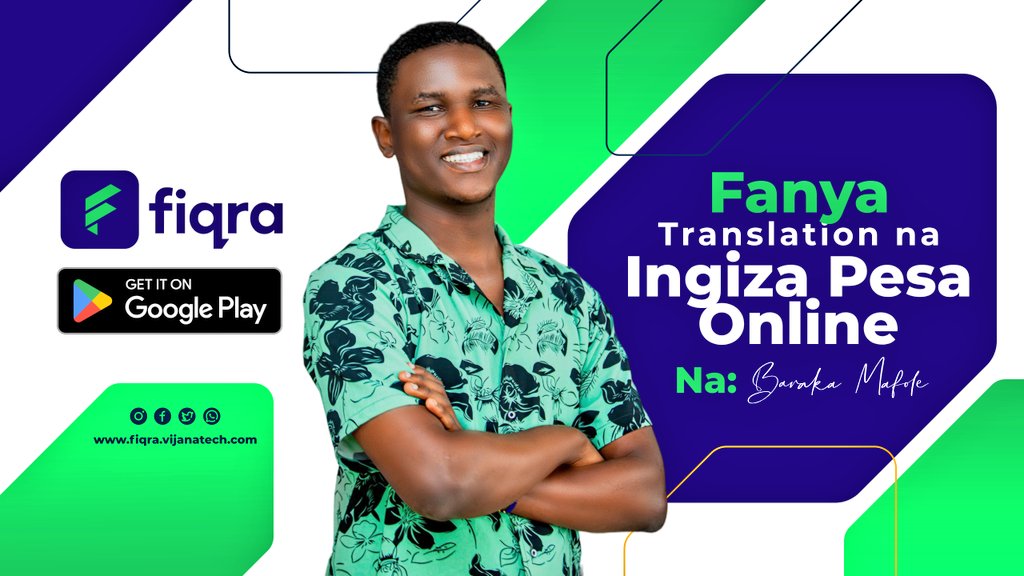 FiqraAcademy's tweet photo. Jifunze jinsi ya kupata pesa mtandaoni kupitia kazi ya kutafsiri kupitia Stepes! Kwa mafunzo kamili, pakua app ya Fiqra sasa.
Link ya tutorial: https://t.co/wDObgEDeUp
Instructor: @mafolebaraka
#Stepes #KaziYaKutafsiri #PesaMtandaoni #FiqraApp https://t.co/RQrJKuHIUC