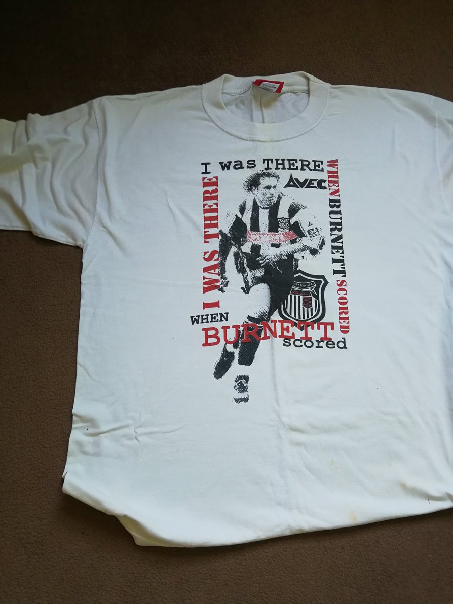 McilveenRob's tweet image. Ten sizes too big when I bought it 25 years ago, but fits like a glove now 😬 #gtfc