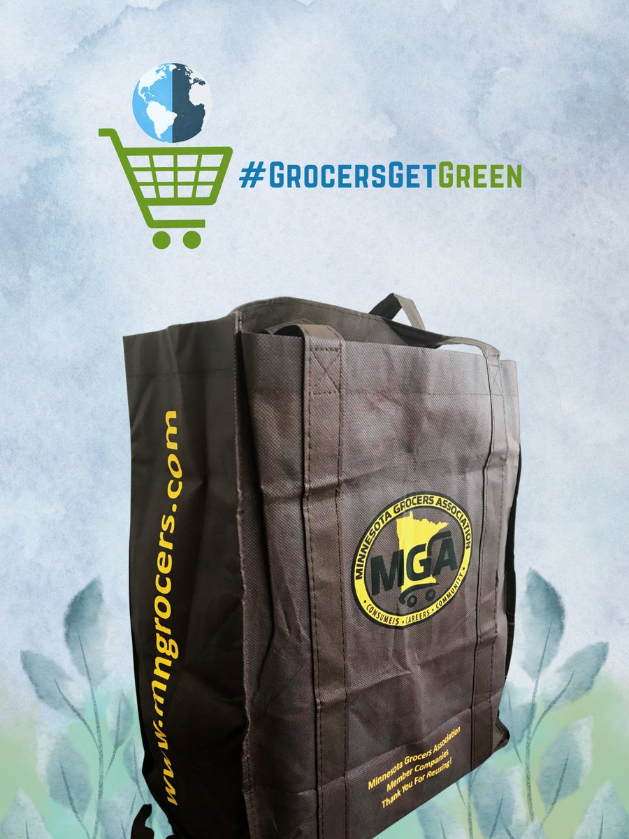 MNGrocers's tweet photo. #MNGrocers across the state do their part to strengthen their communities. Share how you reduce, reuse, and recycle to receive 5 reusable bags. #GrocersGetGreen #MNGrocers #Earthday2023 https://t.co/bEtAZkhbOi