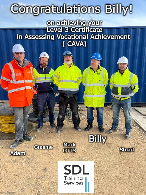 TomDsdl's tweet photo. #Congratulations Billy, #Techical #Trainer @CTTSgroup on achieving his Level 3 CAVA #Assessor #qualification with SDL feat.his successful candidates from Airband #telecoms &amp; Mark CTTS Tutor #Cava https://t.co/jx0yYFLXSd #BizHour #NorthHykeham #Lincs #LincolnUK #Lincolnshire #UK https://t.co/VV9Fkj6lR0