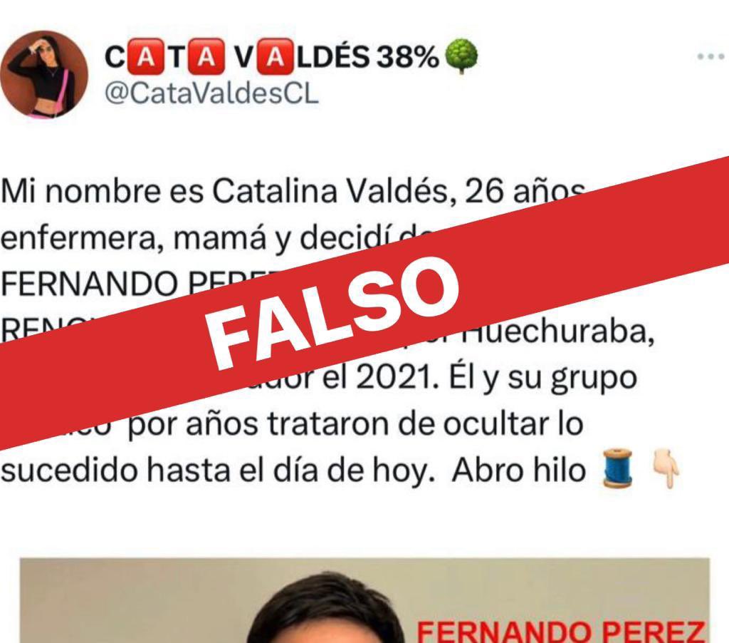 FernandoAndresP's tweet photo. El 04/04/23 se publicó está gran MENTIRA en FB y hoy en Twitter, desde una cuenta FALSA, x una supuesta mujer q NO EXISTE. Hice la denuncia N•1252 a @FiscaliadeChile y @PDI_Chile encontrará a los delincuentes q idearon esto y q hoy además están amenazando a mis pequeñas hijas. https://t.co/TMC8Q8zUeO