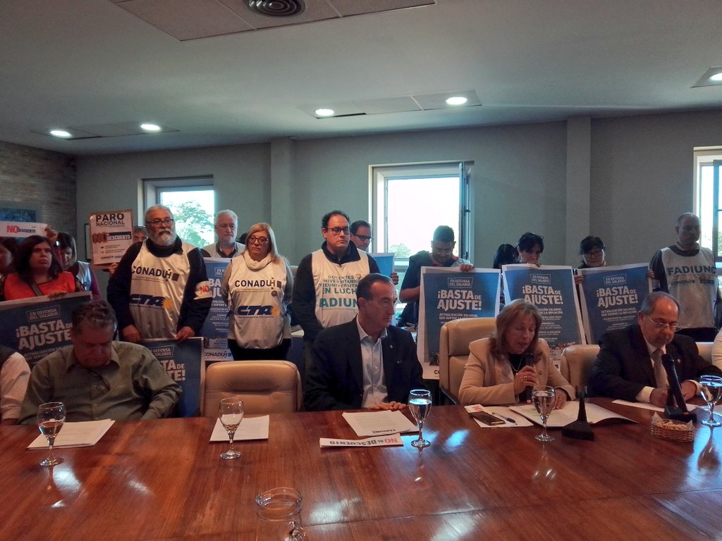 CONADUHistorica's tweet photo. El Plenario de Sec. Generales de CONADU Histórica y @fadiunc presentes en la sesión del Consejo Superior de la Uncuyo https://t.co/eUB3QnH92e