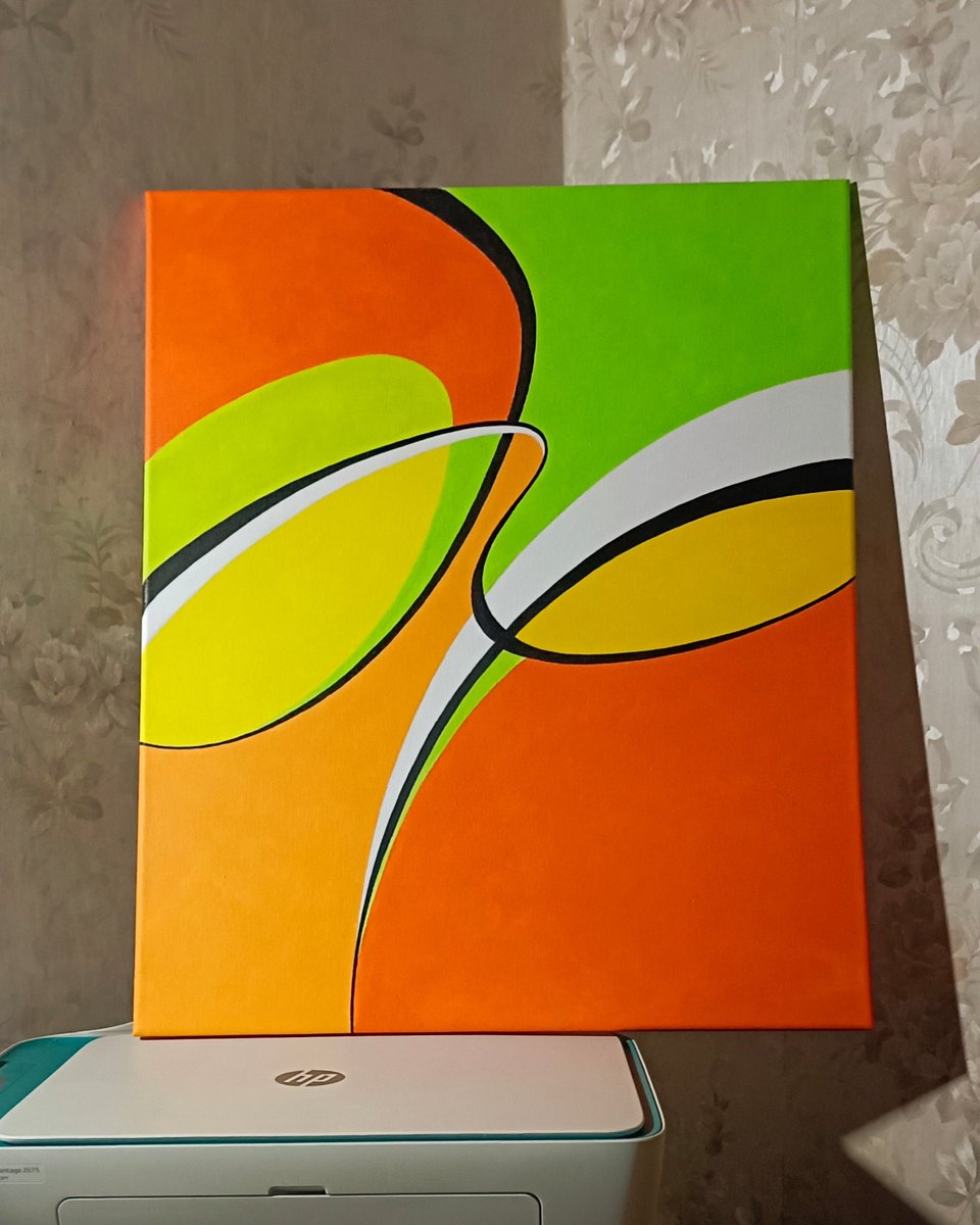 Vibrant_25's tweet photo. My new original painting 
- 'Looking For Balance'
Acrylics on canvas, 
40cm×50cm

March 6th, 2023 https://t.co/30iIhjsBNV