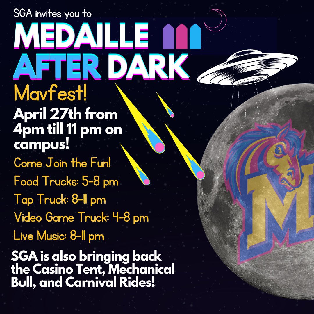 Medaille University SGA tweet media