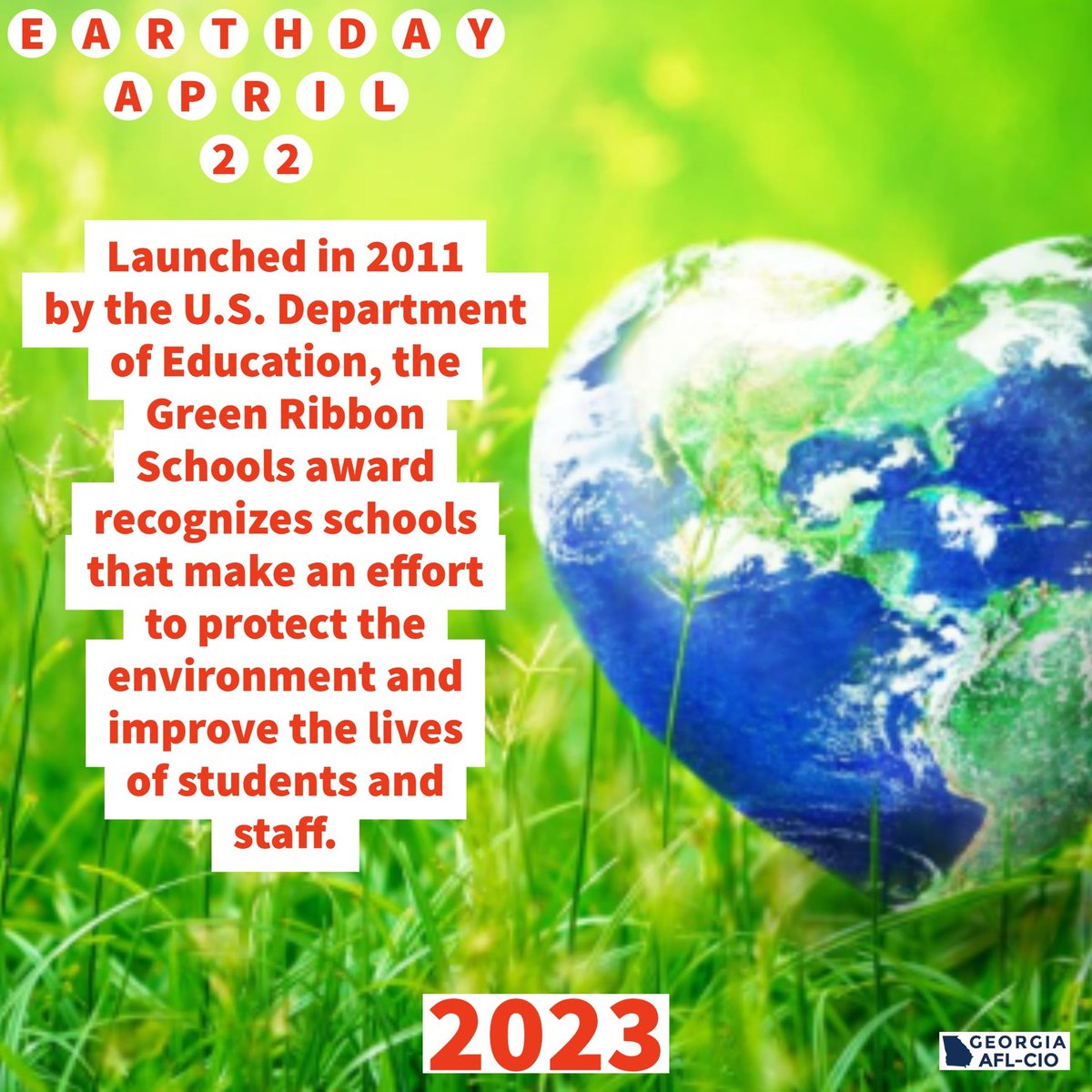 AFLCIOGeorgia's tweet photo. 🌍 It's almost Earth Day, everyone! 🌳 Let's celebrate by volunteering our time and efforts to make a positive impact on the environment. 🌿
Let's all get our hands dirty and be the change we want to see.
#EarthDay #VolunteerForEarth #GoGreen #nature #georgia #atlanta #1u https://t.co/xQWEoaYuMx
