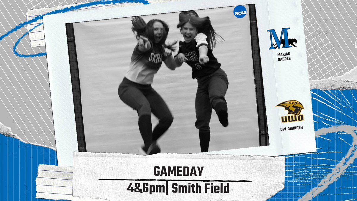 MarianSoftball's tweet photo. 📢GAMEDAY❗️ Catch some non-conference action as we host UW-Oshkosh in a double header at Smith Field beginning at 4pm. Worried you can't make it? Don't worry we got live video and stats below!

📺https://t.co/QrKKXasWob
📈https://t.co/CszTssyc2U https://t.co/TIpCgZs7rG
