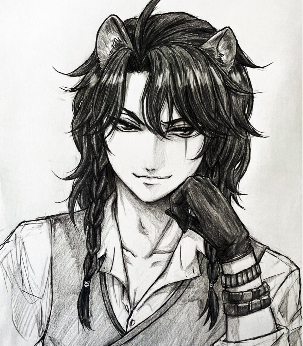 03n08r's tweet photo. レオナさん🦁
もっとエロカッコ良く描きたいな〜 https://t.co/qiPxq1glto