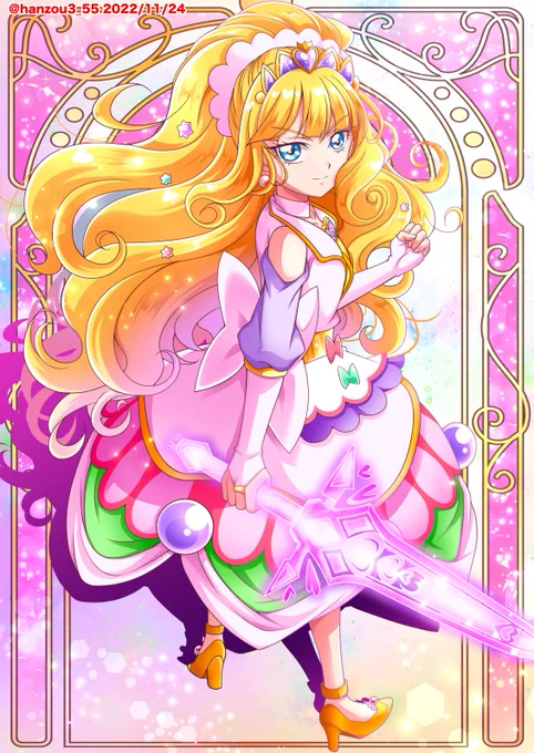 お気に入りのプリキュア絵からピックアップ#再掲したらフォロワーが増えるらしい 