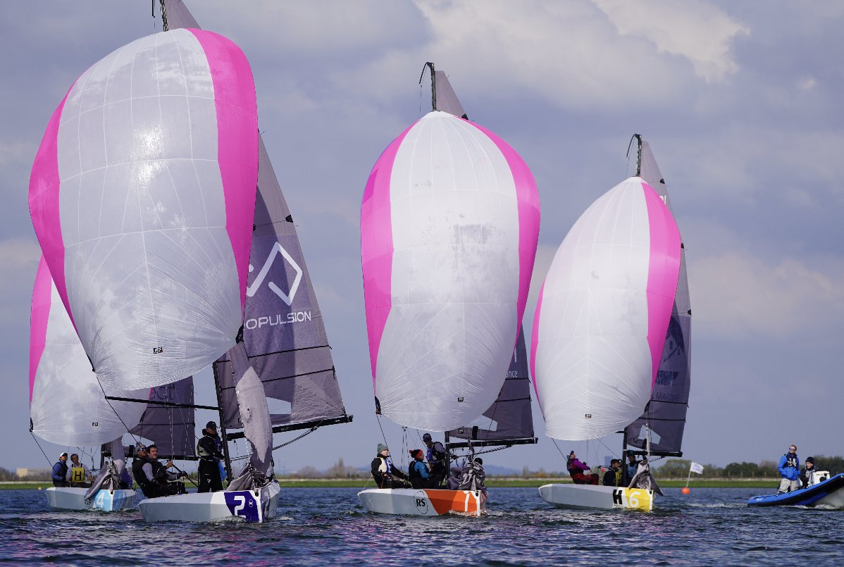 Lovely photo from the recent Carmela Cup thank you to Simon Winkley for the photography 💙⚓️