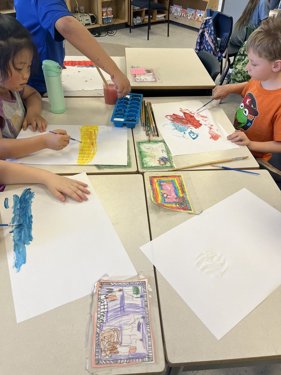 ms_epton's tweet photo. On Friday we had Ms. Nabuurs’ Dad make a virtual guest visit. He showed the student’s what it is like to be a professional artist! https://t.co/wHgbajVV1c