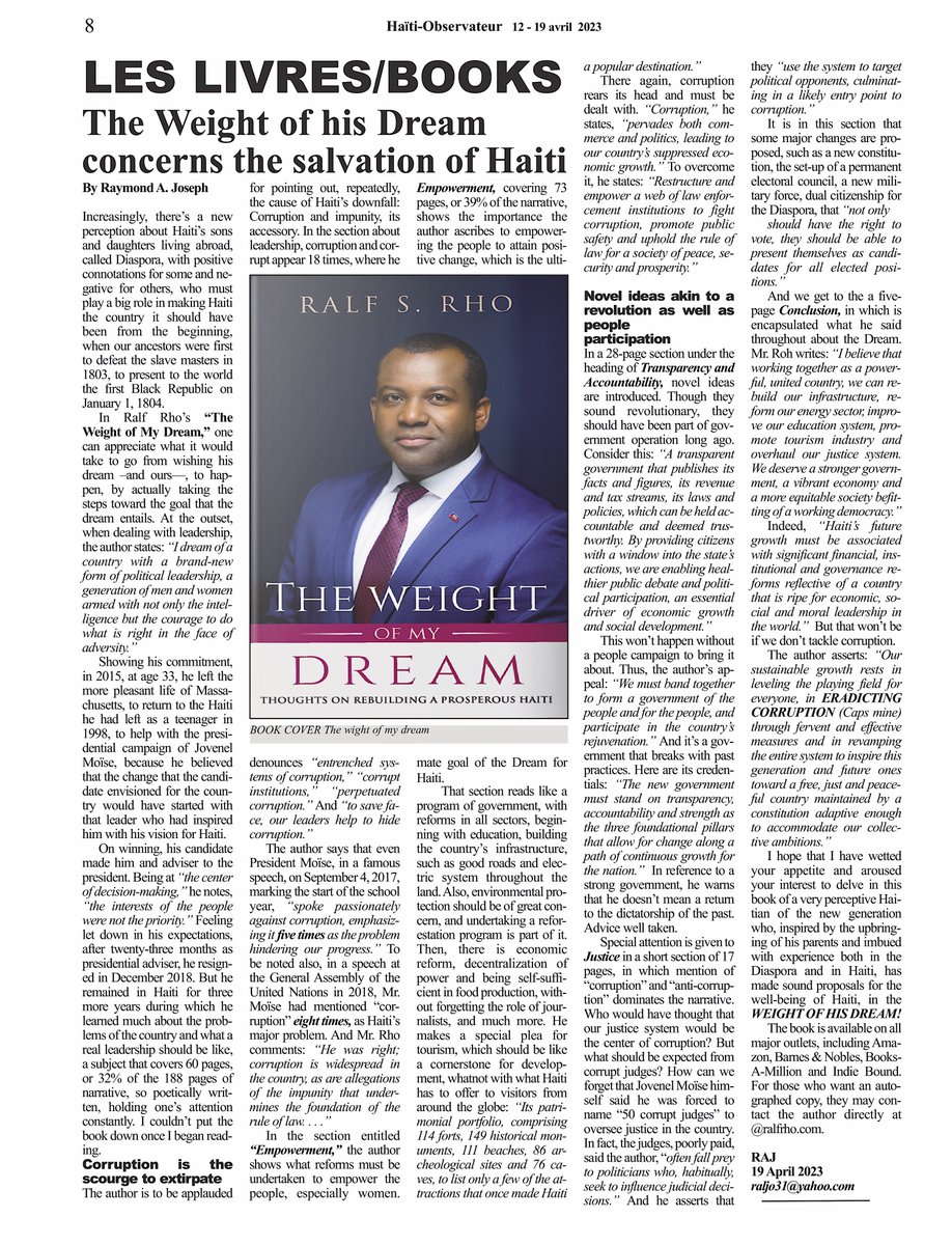 Rolf Djemsky Rho tweet media