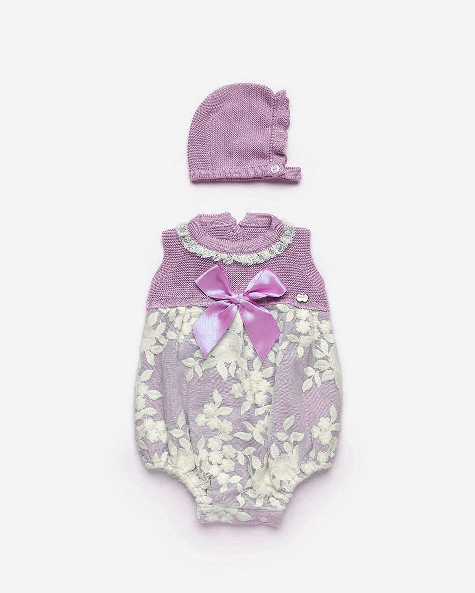 ExpressionsNYLI's tweet photo. Elegant #PrettyinMauve and Ivory #Knitwear #Onesie with #flower mesh detail with a #knithat to match is the #perfectgift for that special #babygirl. #Shopit at #ExpressionsboutiqueNY #babygift #babystyle #Babyfashion #minifashionista #infantwear https://t.co/bta6fb5Tti https://t.co/FKyAVhAIqs