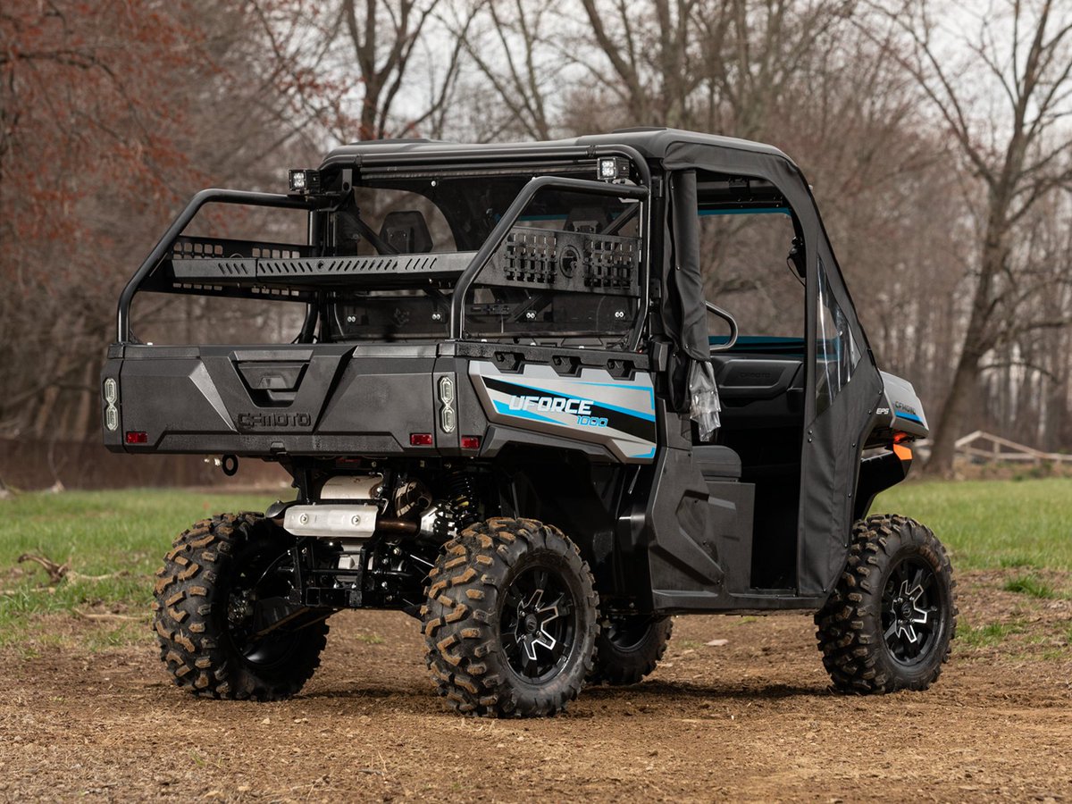 superatvtweet's tweet photo. Get the extra ground clearance you need with #SuperATV’s #CFMOTO #UForce1000 2” Lift Kit. It provides a true 2” of additional clearance. You’ll be dominating the rocks and logs you used to avoid in no time. 😎👍 #LetsRide
#satv #satvnation #happycustomer #freeshipping #liftkit https://t.co/F57NShTY4g