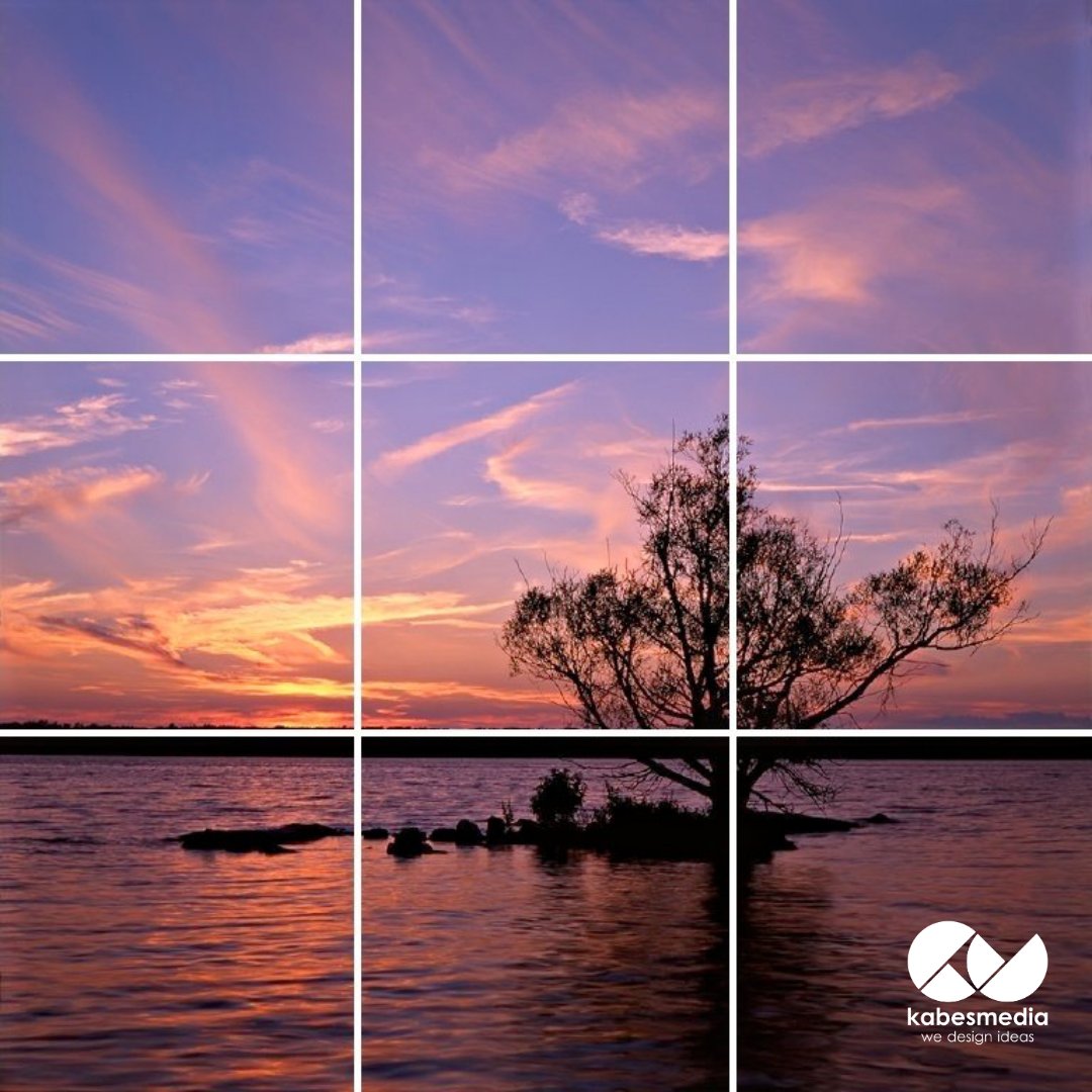KabesMedia's tweet photo. #WisdomWednesday : Use the rule of thirds to create visually dynamic scenes! Divide your frame into 9 parts, align your subject or key elements along the lines or intersections for a balanced composition. Elevate your storytelling with this simple technique! #FilmmakingTips https://t.co/g73GEARslm