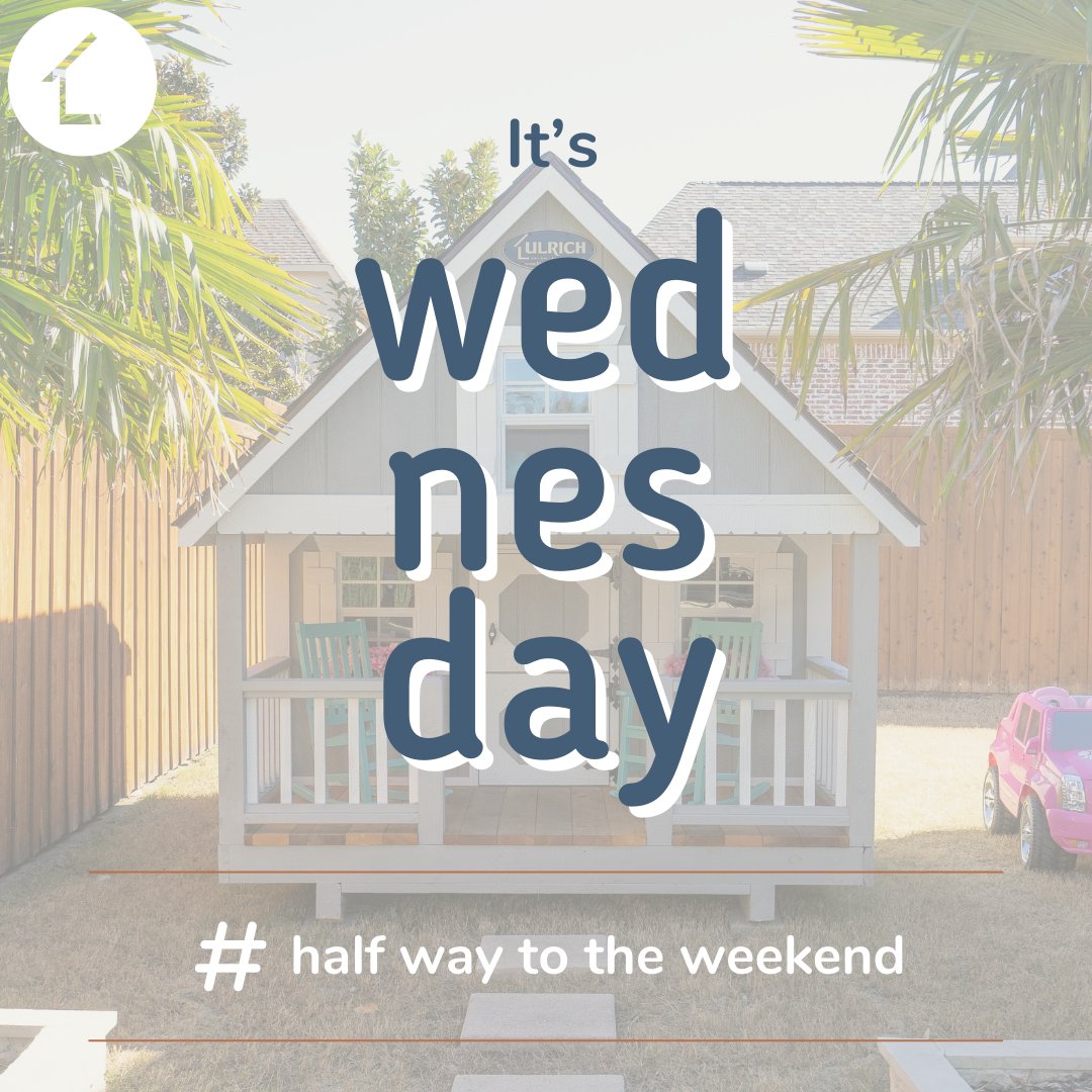 UlrichMechville's tweet photo. Let's move forward to the second half of the week. Happy Wednesday!🌞

Remember we are open from 8am-6pm at 5525 Mechanicsville Turnpike, Mechanicsville, VA 23111

#Ulrich #Shed #ulrichlifestyle #getorganized #makememories #getulrich #ulrichsheds #storageshed #Mechanicsville #VA https://t.co/XrZEYTkB1K
