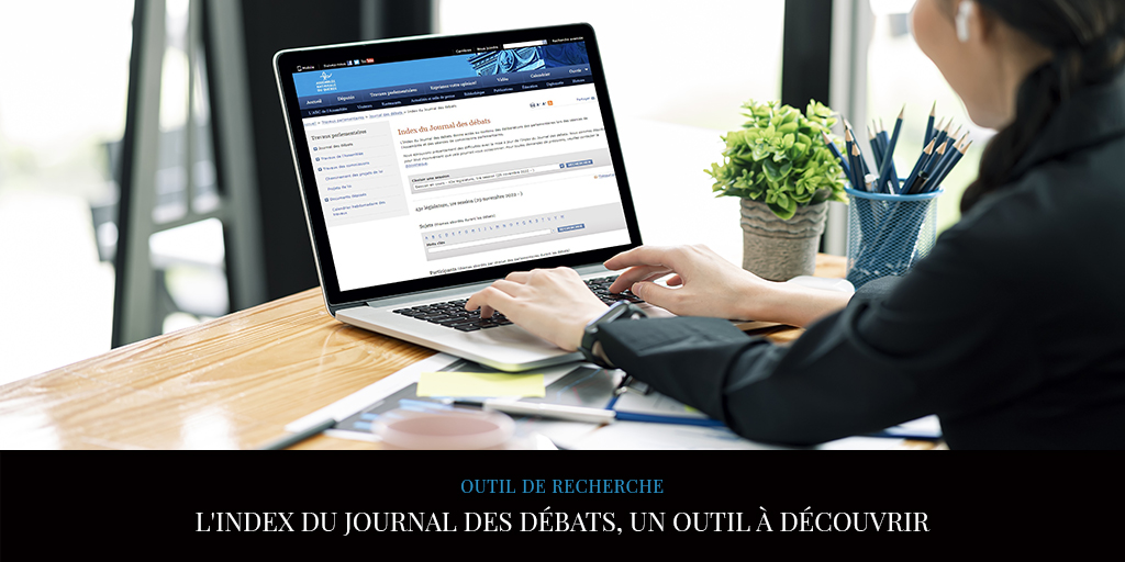 BiblioAssnat's tweet photo. L’INDEX DU JOURNAL DES DÉBATS, UN OUTIL À DÉCOUVRIR

« Première lecture » propose ici un nouvel article qui vous présente un outil indispensable pour la recherche dans les travaux parlementaires.

👉 https://t.co/sOEEiSlA9w #assnat #polqc https://t.co/LpVmehwFll