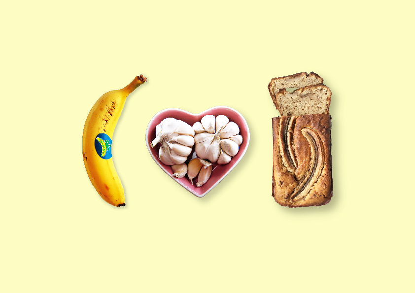 demianTorner's tweet photo. One Minute Brief of the Day: Create posters to advertise our brand-new invention…Banana Garlic Bread. 🍌🧄🍞 #NationalGarlicDay &amp; #NationalBananaDay
@OneMinuteBriefs https://t.co/OYdrYAlADx