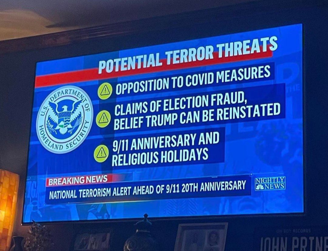 HonkerJones's tweet photo. Hey remember when the United State government classified the majority of intelligent thinking citizens as domestic terrorists. #CriticalThinking, #EvidenceBased #ProvenTrue #Skepticism #ResearchMatters #LogicWins #RationalThinking #QuestionEverything https://t.co/ZQJhpmuojd