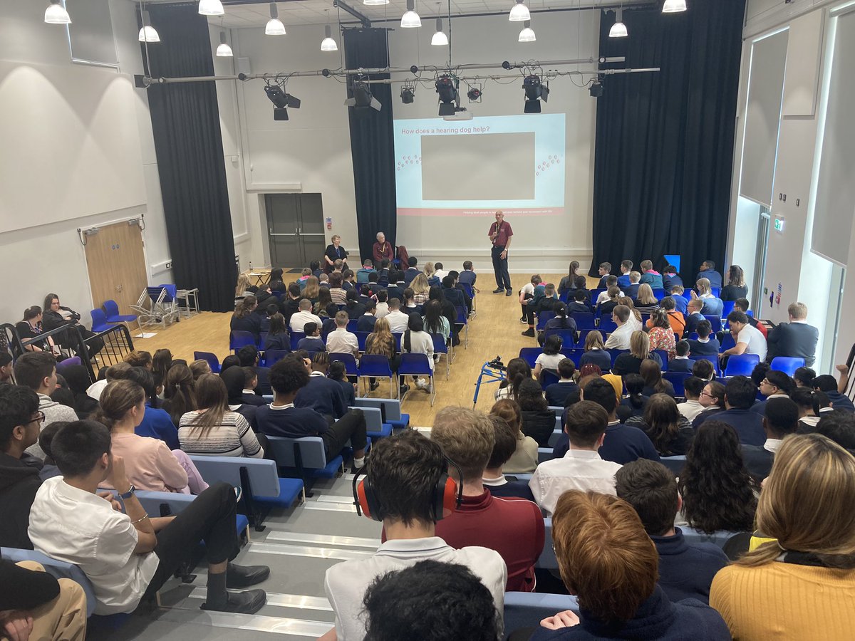 Today we had <a href="/HearingDogs/">Hearing Dogs for Deaf People</a> charity kindly come in and do an assembly for our pupils. We learnt about how these amazing dogs help those who are hard of hearing. Willow was very well behaved 🐶
