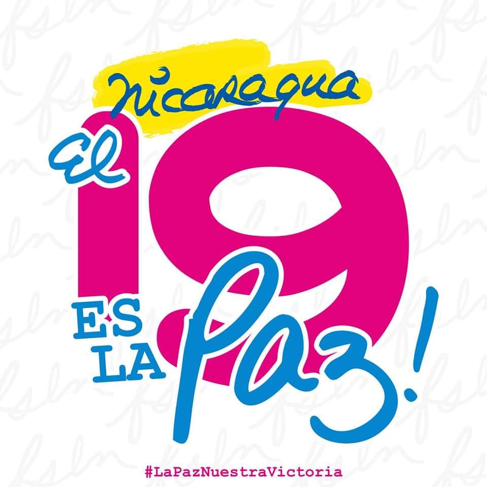 GranadaNica2's tweet photo. Día Nacional de la Paz.

"Por eso nos declaramos defensores, nos declaramos guardianes, nos declaramos seres humanos que resguardamos como principal tesoro de esta Patria cristiana y solidaria, la Paz. Defensores de la Paz". Compañera Rosario Murillo
#LaPazNuestraVictoria https://t.co/eaZDhJSFB1