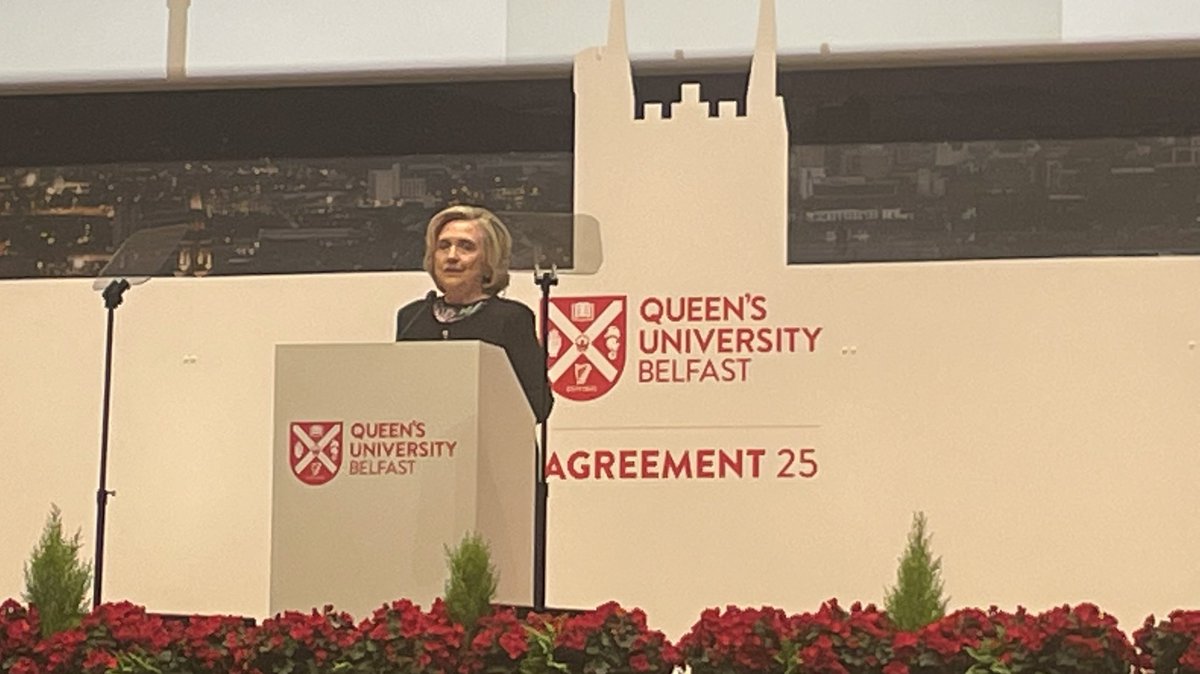 Incredible day spent <a href="/QUBelfast/">Queen's University Belfast 🎓</a> to mark the anniversary of the 25th Good Friday Agreement, with <a href="/turleyplanning/">Turley</a> colleagues <a href="/mialgo81/">Michael Gordon</a> <a href="/SherraRodgers/">Sheila Murphy</a> and this mornings focus on investment and the global opportunity and future place for Northern Ireland.
