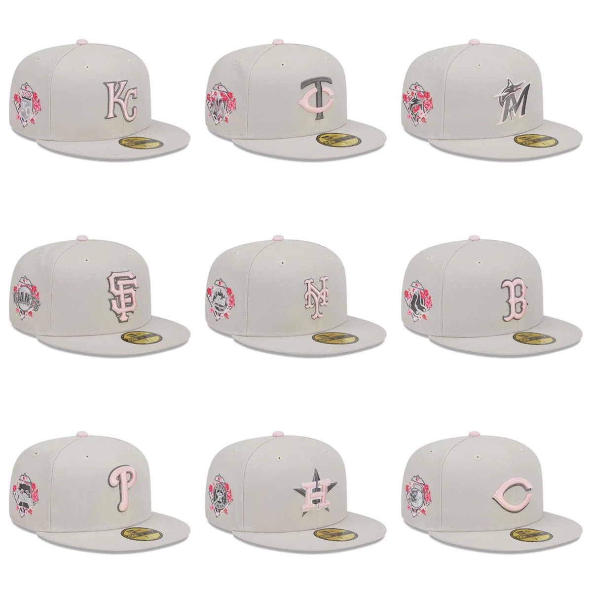 BaseballHistoryNut on X: Here are the #MLB Mother's Day caps for the 2023  season. Here's an affiliated link to lead you to the hats. Personally I  like them #Ad   / X