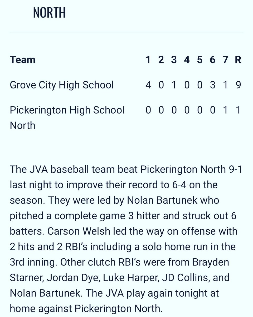 klwelsh007's tweet photo. @CarsonWelsh1 hit his first high school home-run last night! So sad I missed this live, but so proud of you!! Keep working hard!! #homerun #baseball #dirtbag #goGC https://t.co/MnbPZcy0Xk