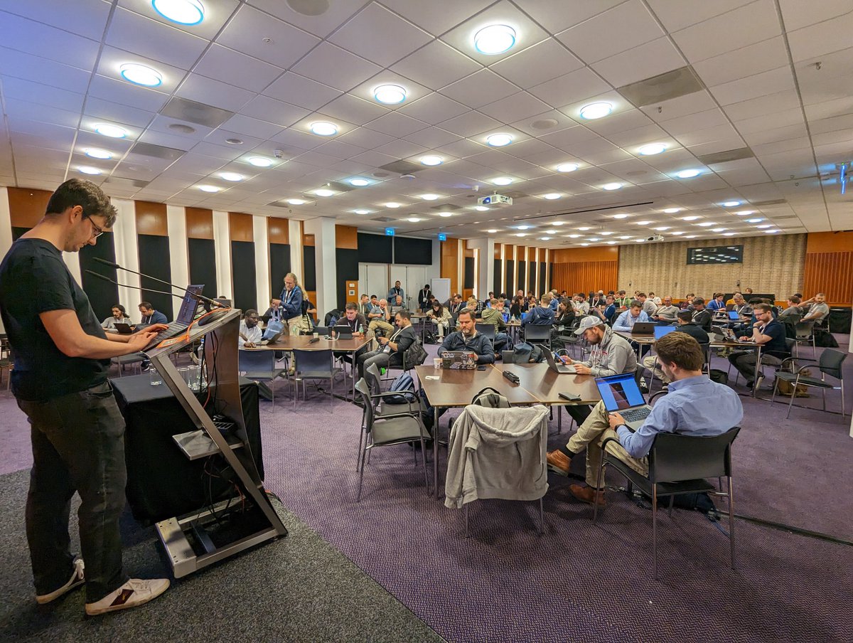 Studious CTF preparation from the assembled cloud native security venturers at KubeCon's Security Village! Intro today, full day of Kubernetes cluster hacking tomorrow 💥☸️🌩️ with @jpts_ & @controlplaneio