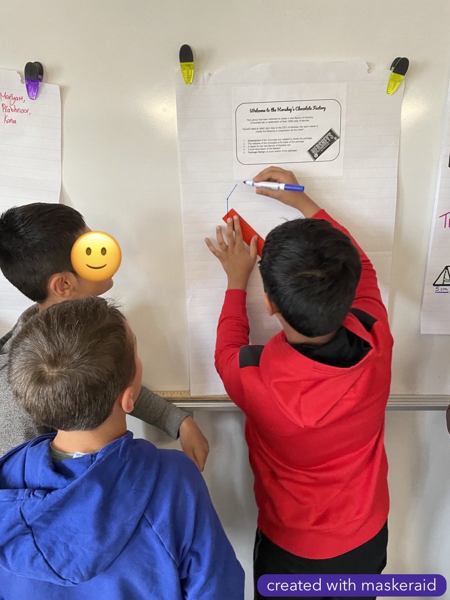 MJS_teach's tweet image. As we began to explore Volume today, students were challenged to modify the packaging, flavour and size of Toblerone and Hershey bars! Excitement and engagement were plentiful! ⁦@lkwwrdsb⁩ ⁦@wrdsb⁩ portable 9 ROCKS!