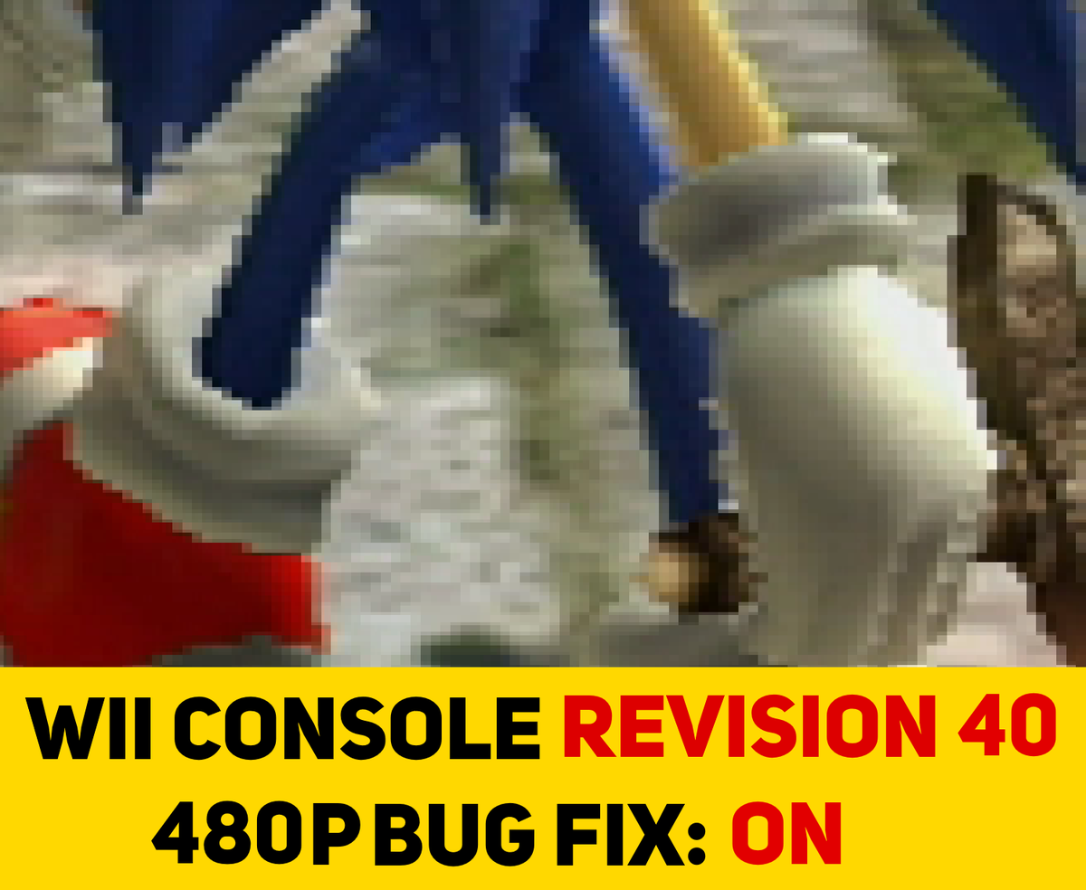 Wobbling Pixels on Twitter "I confirm the 480p bug fix doesn't work