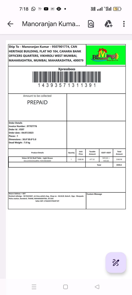 Shailesh Adhalge tweet media