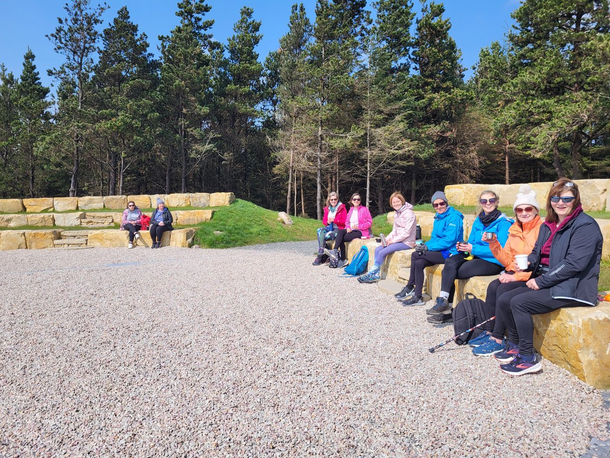 SportActiveWex's tweet photo. The sun was out for our rescheduled Forth Mountain this morning ☀️
All the ladies who joined us thoroughly enjoyed the trek along with some forest bathing to take in the sounds of nature.
#ForthMountain #ForestBathing #SoundsOfNature https://t.co/3eU4zqkpQD