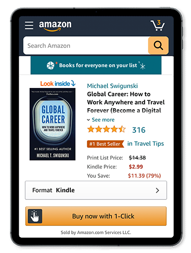 mikeswigunski's tweet photo. 🚨 FREE #1 BESTSELLING BOOK GIVEAWAY EVERY WEEK! 📚   

Here's your chance to win My #1 Best Selling Book titled 🌎Global Career: How to Work Anywhere & Travel Forever which has been featured on @forbes  @cnbc @lonelyplanet 

Follow These Steps: 
1️⃣ Follow my Twitter account: MikeSwigunski 
2️⃣ Reply to this tweet with #GlobalCareer 
3️⃣Retweet this tweet!  

Boost your #locationindependence & #financialfreedom game now! ✈️

Don't miss out – Randomly selecting winners every week to win! 🚀 #Giveaway #FreeGiveaway
