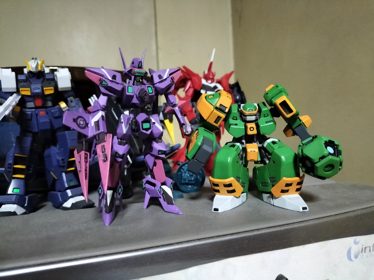 OK31itsME's tweet photo. Got a Dorkas (P2) for my brother and a a BalBasBow for a good friend and a Fei Yen for Fun.

#virtualon
#v_on https://t.co/rOYPumGeBf