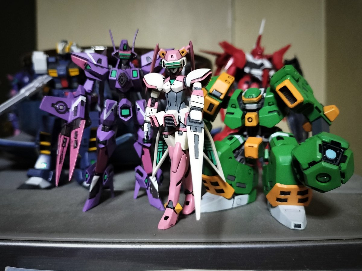 OK31itsME's tweet photo. Got a Dorkas (P2) for my brother and a a BalBasBow for a good friend and a Fei Yen for Fun.

#virtualon
#v_on https://t.co/rOYPumGeBf