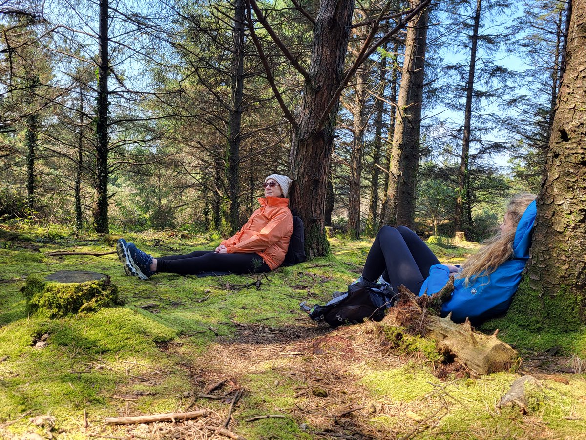 SportActiveWex's tweet photo. The sun was out for our rescheduled Forth Mountain this morning ☀️
All the ladies who joined us thoroughly enjoyed the trek along with some forest bathing to take in the sounds of nature.
#ForthMountain #ForestBathing #SoundsOfNature https://t.co/3eU4zqkpQD