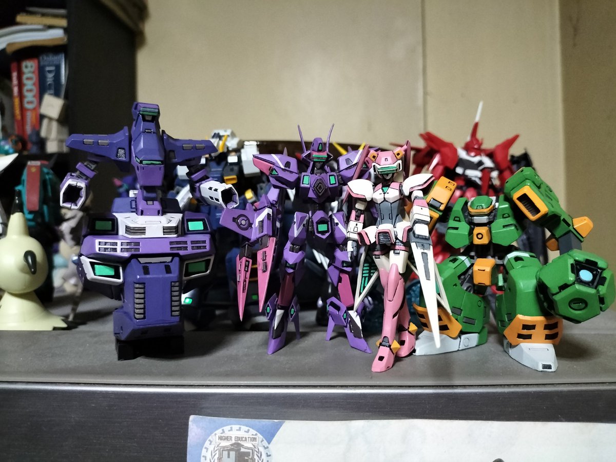 OK31itsME's tweet photo. Got a Dorkas (P2) for my brother and a a BalBasBow for a good friend and a Fei Yen for Fun.

#virtualon
#v_on https://t.co/rOYPumGeBf