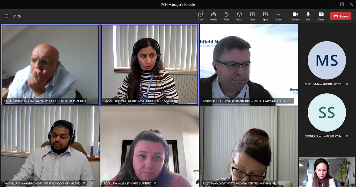 PrimaryCareD's tweet photo. Thanks to all who joined our PCN & Practice Manager's Huddle today! Insightful, engaging & great peer support. ☕
Join us for our next one in May..!
#Primarycare #PracticeManager #PCNManager #Collaboration https://t.co/6kL98LfNhF