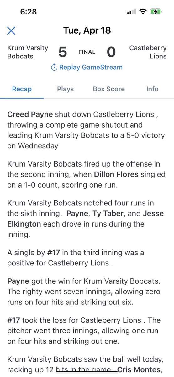 Creed Payne tweet media