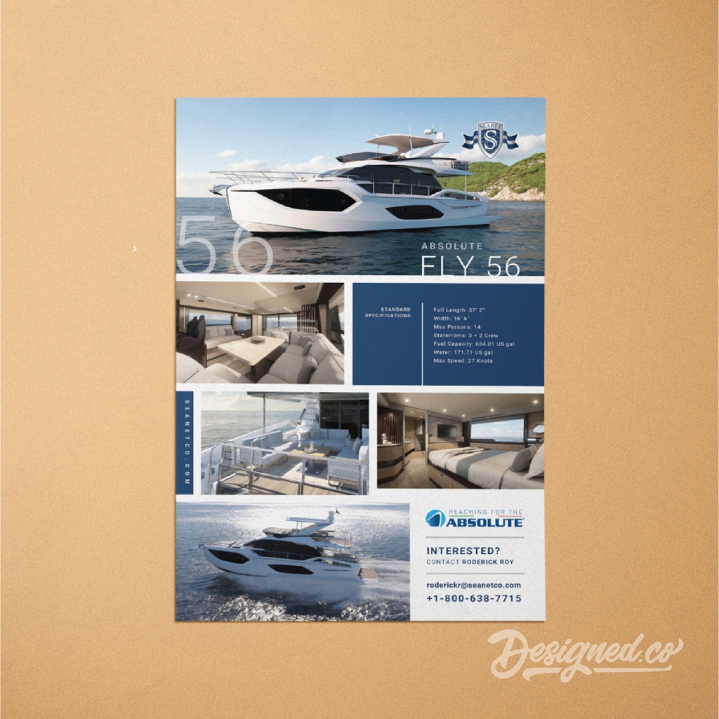 Ahoy mateys! Let us design a boat flyer that 'floats' your boat - from small to large! 🛥️

#GraphicDesigner #GraphicDesignAgency #WeLoveBoats #FloatingYourBoat #BoatFlyer #MarineCompany