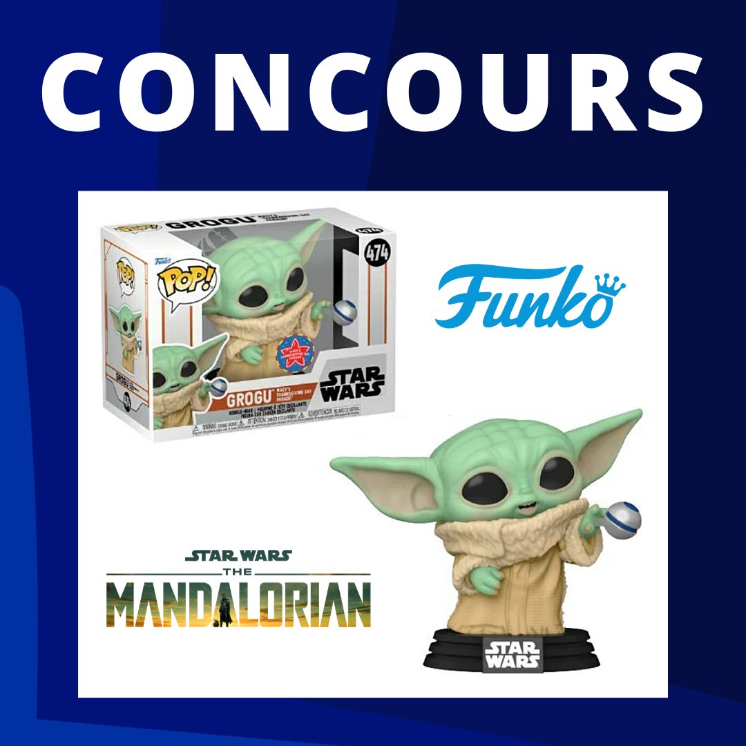 ✨️#Concours spécial, pour le final de la saison 3 de #TheMandalorian. - Tentez de remporter une figurine Funko pop Grogu. Pour Participer : • liker le post • re-tweeter le post • suivre @disneyplus_actu