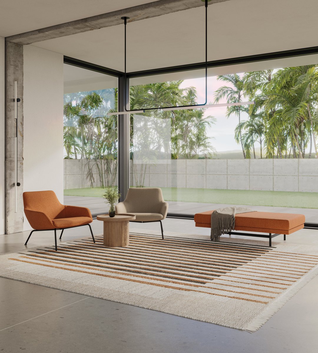 cmi_design's tweet image. Welcome Settle from the #Macrame #Collection. Enjoy the irresistible appeal of undyed #wool in all its natural shades combined with accent colours of dyed wool. To read more read our latest edition of our Featured #Projects here:
creativemattersinc.com/.../modern-sty…...

#creativematters #rugs