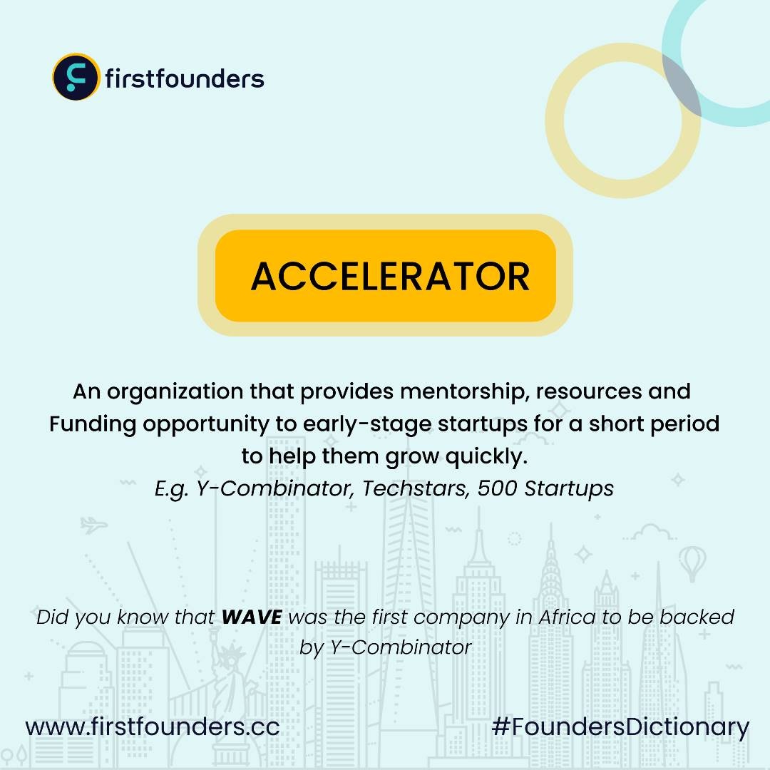 firstfounderscc's tweet photo. Dear Founder,

Our Word for the week is "Accelerator"

#FoundersDictionary #technology #tech #innovation #digital #entrepreneur #founder #startup #business #innovation #success #motivation #inspiration https://t.co/bwEEbNa07G
