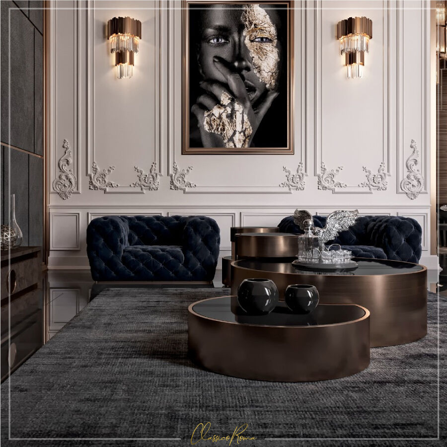 Introducing the ZB-Fenny Sofa from Classico Roma, where style meets comfort. 
Our sofa, loveseat and accent chairs are sold separately and customizable to fit your unique taste and space.🛋️💕

#ClassicoRoma #ZBFennySofa #StyleMeetsComfort #Customizable #LuxuriousDesign