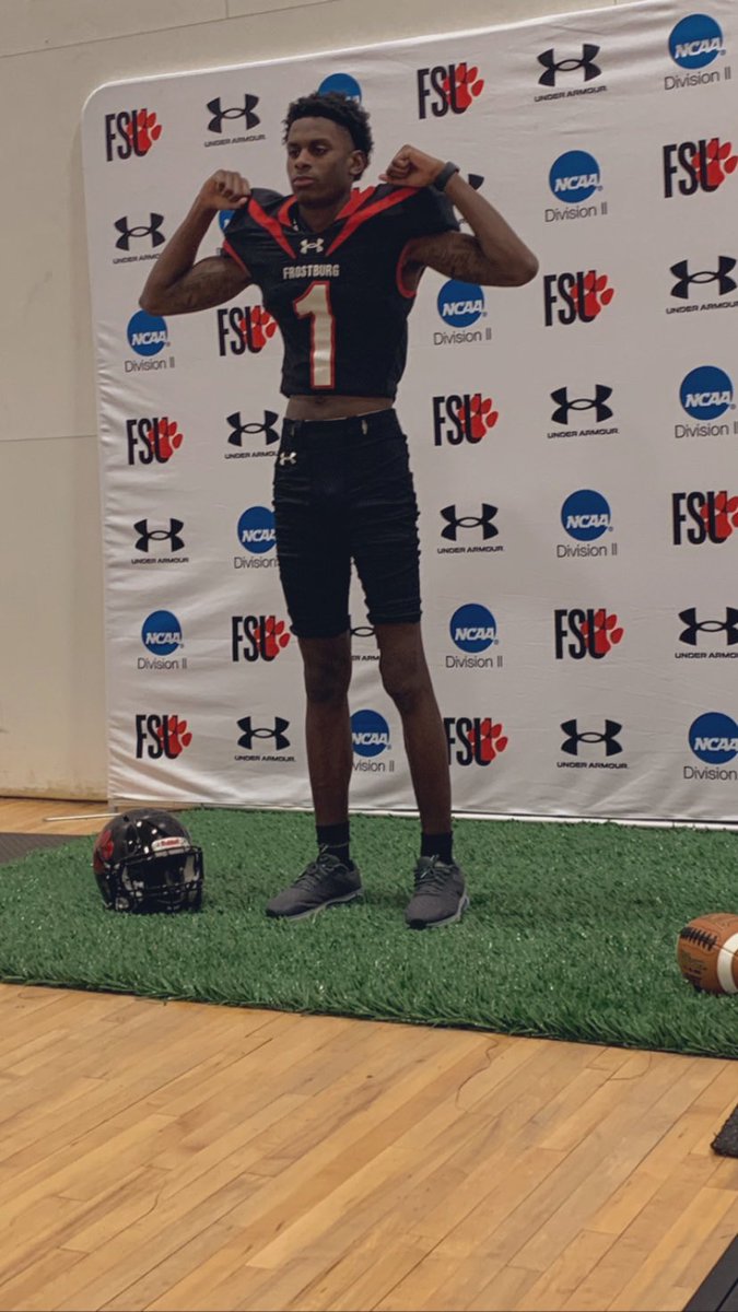 Glad to say I will be continuing my academic and athletic journey at Frostburg State University! <a href="/FrostburgFB/">Frostburg Football</a> <a href="/CoachFacey/">Malcolm Facey</a> @FSUCoachMiller