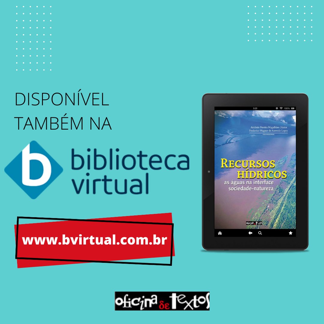 ofitexto's tweet photo. Já está disponível na livraria técnica o eBook de "Recursos hídricos: as águas na interface sociedade-natureza" 🌊

E adivinha só? O eBook também está disponível na Biblioteca Virtual para quem tem cadastro!

#recursoshidricos #ofitexto #impactosambientais #geoconservação https://t.co/2XC9Eiy3ao